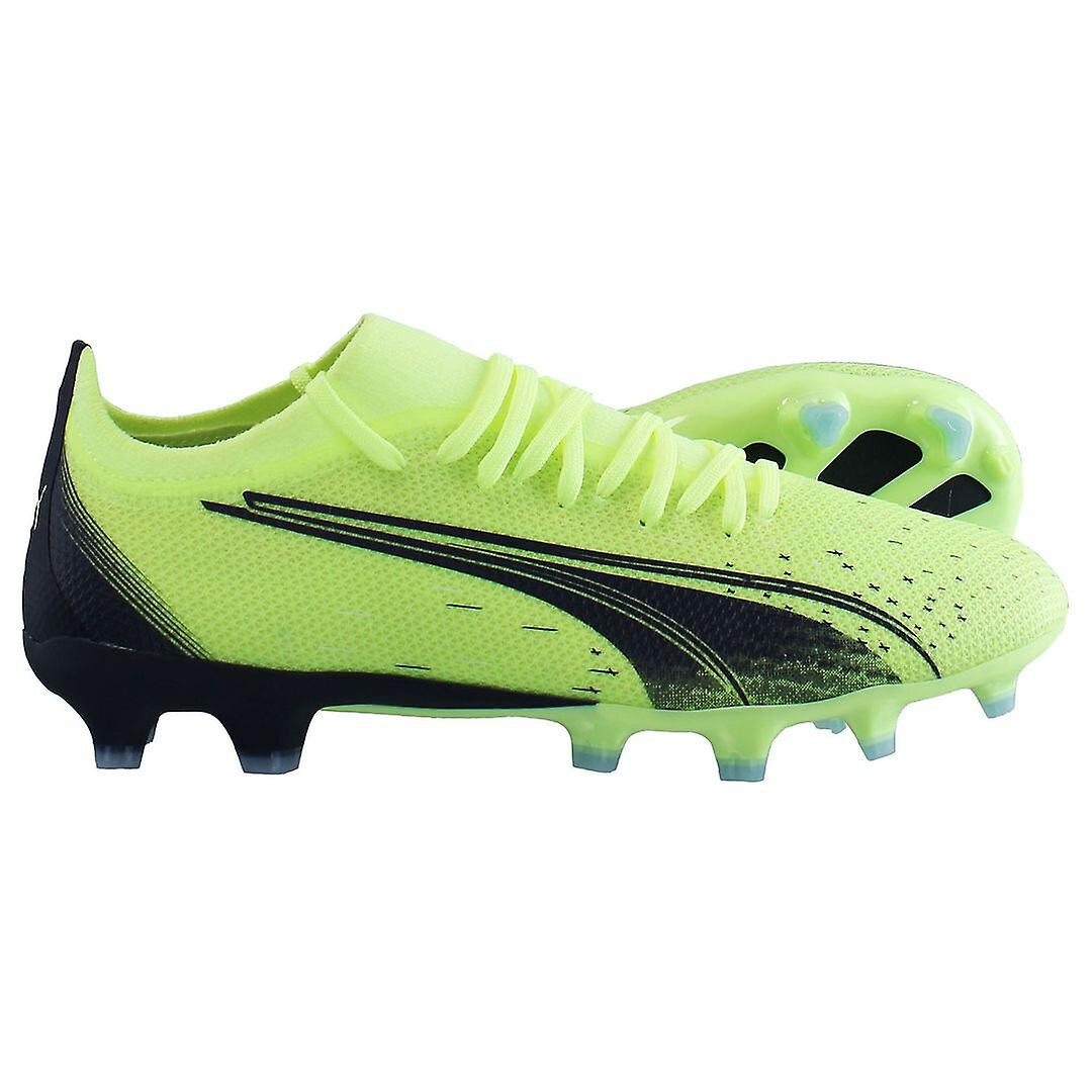 Puma Ultra Match FG/AG Lace-Up Green Soccer Cleats 106905-01