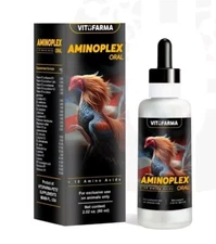 Vitofarma Aminoplex, Liquid Supplement For Chicken's 60ml Aminoacid For Roosters