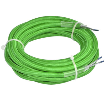 (4,50 /1m) 4m Design Stoff Verbindungs Elektro Kabel Pendel Leuchten Strom Leitu