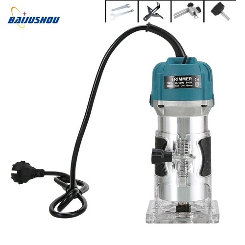 110V/220V Electric Hand Wood Trimmer 6 