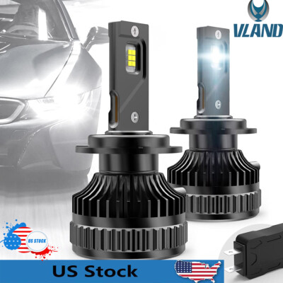 D2S LED Headlights Bulbs 6000K Conversion Kit Super Bright High/Low Beam