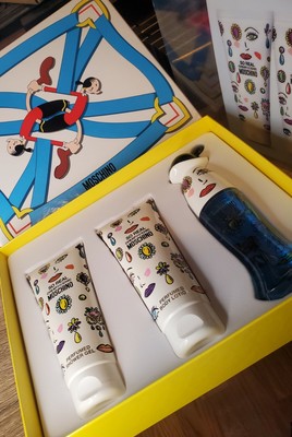 MOSCHINO 1.7floz. Eau De Toilette/Shower Gel/Body Lotion SO REAL CHEAP & CHIC.