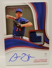 GAVIN STONE #5 /8 AUTO RELIC RPA IMMACULATE COLLECTION PANINI 2023