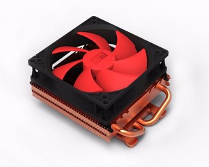 PCCOOLER K101D 10 cm Ventilateur VGA GPU Cooler &amp; 2 Tubes caloporteurs Dissipateur de chaleur pour GeForce GX550Ti