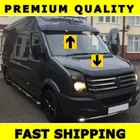 2IN1 For VW VOLKSWAGEN CRAFTER 2006-17  SUNVISOR &BONNET DEFLECTOR GUARD
