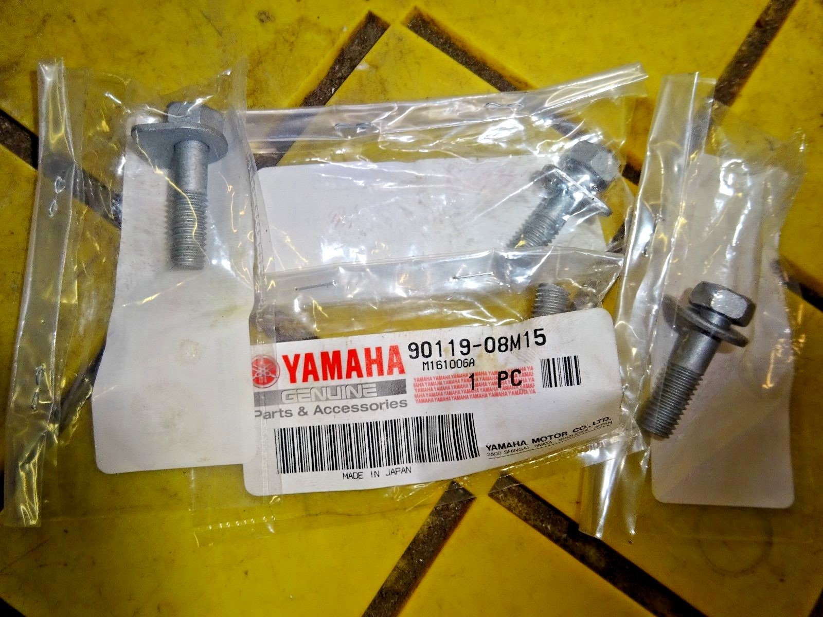 YAMAHA OUTBOARD BOLTS 9011908M1500 3 PACKS OF 1 BOLT = 3 TOTAL eBay