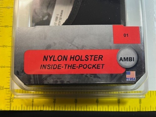 Blackhawk Nylon Holster 01 Inside The Pocket Ambidextrous For .22 - .25 Cal - Picture 2 of 8