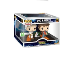 Funko Pop Back to the Future: Doc Brown and Marty McFly Deluxe