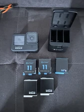 GoPro HERO9 Action Camera with Premium Accessories - Black