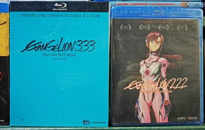 Evangelion: 1.11,2.22 & 3.33 You Can (Not) Advance, NEW FUNimation 2 Blu-ray Set