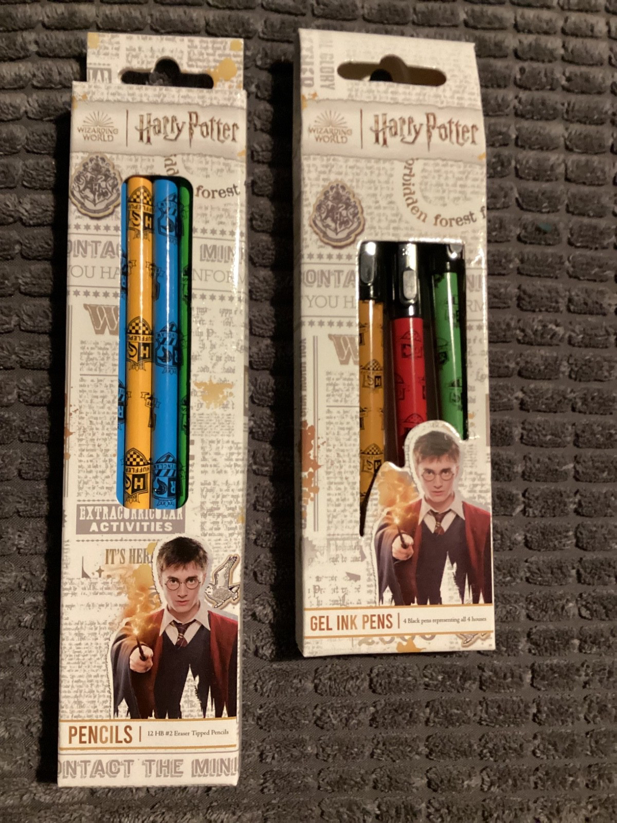 Harry Potter Gel Ink Pens 4 In Pack Stationery Pens Home School Office Use New - Image 7