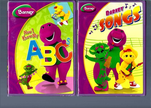 BARNEY: JETZT KENNE ICH MEINE ABCS DVD 14 SONGS NEU VERSIEGELT