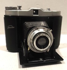 Franka Solida Camera Made in Germany US Zone Franka Kamerawerk Bayreuth + Bag