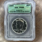1964 Kennedy Half Dollar Silver Proof ICG PR69 Philadelphia 50C KM#202