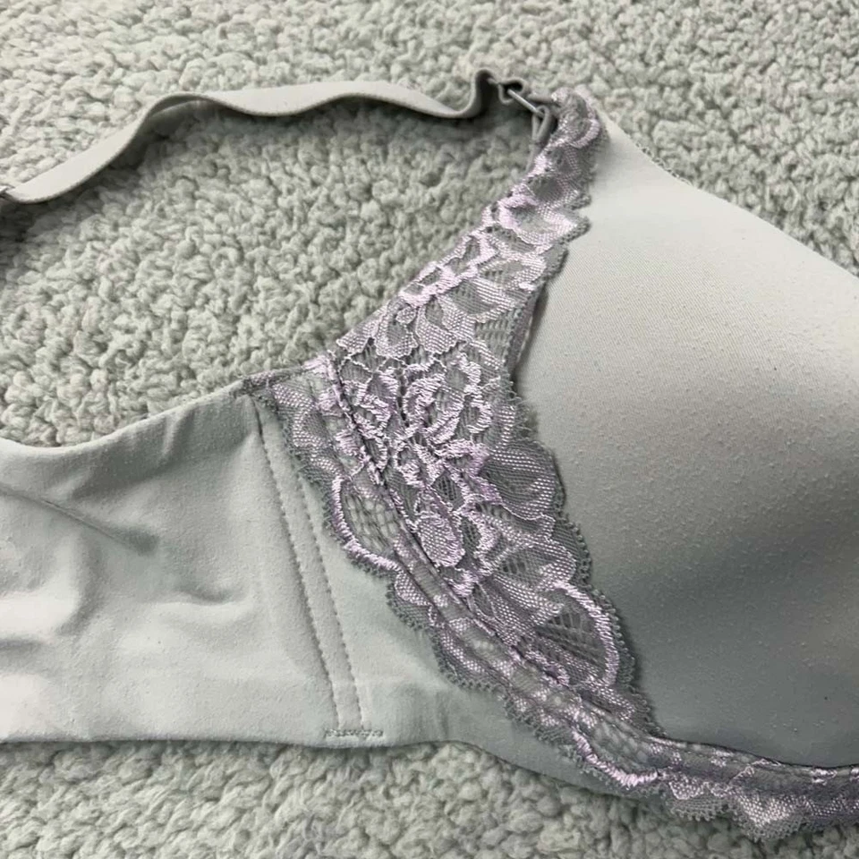 Sujetador de maternidad 36D sujetador de lactancia ribete de encaje Foto 4 de 4