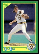 1990 Score Bob Walk Pittsburgh Pirates #21