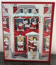 Santa Claus Keepsake Box Faux Book  Christmas