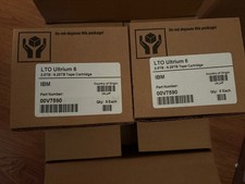 10 pack IBM 00V7590 LTO Ultrium-6 2.5TB/6.25TB LTO6 Tape Cartridges