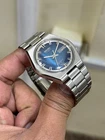 Vintage Seiko 5 Automatic Blue Dial 7009 Wrist Watch for Mens Japan Made