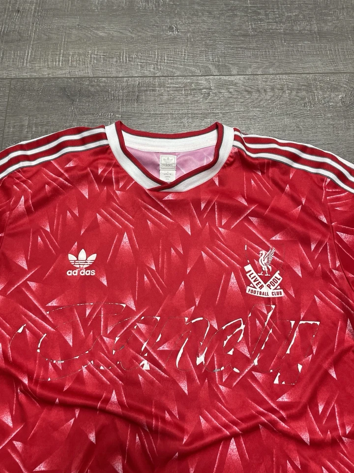 1989/91 Vintage Liverpool Red Jersey Size 2XL - Image 2 of 4