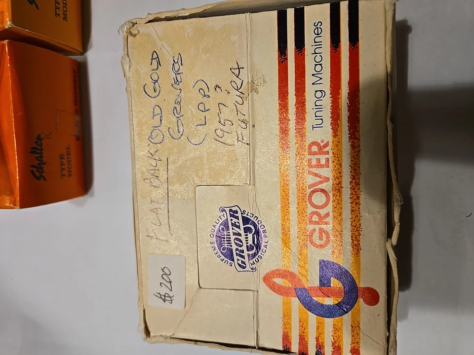 Patente Gibson Vintage Gold Grover Futura pendiente años 60 Foto 2 de 4