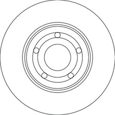 2x Bremsscheibe TRW DF6708 für FORD PUMA J2K CF7 EcoBoost mHEV Flexifuel EcoBlue