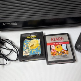 Atari 2600 VCS Vader System Console w/ Pac-Man, Ms. Pac-Man & 2 Joysticks