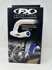 Factory Effex - 14-34116 - Engine Radiator Y-Hose Kit, Blue KXF250 09-14