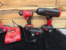 Snap-on Ct4418 Ct6850 18v 12 38 Drive Set Cordless Impact Wrench Snapon Snap-on Ct4418 Ct6850 18v 12 38 Drive Set Cordless Impact Wrench Snapon