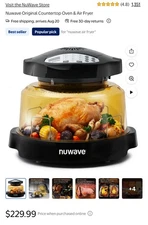 NuWave Pro Plus Infrared Convection Oven #20602 New In Box $230 msrp