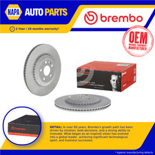 2x Coppia dischi freno ventilati adatti a LAND ROVER DISCOVERY SPORT L550 2.0D posteriori 325mm