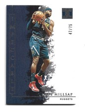 /75 Silver VG 2019-20 Panini Impeccable #70 Paul Millsap Denver Nuggets NBA Card