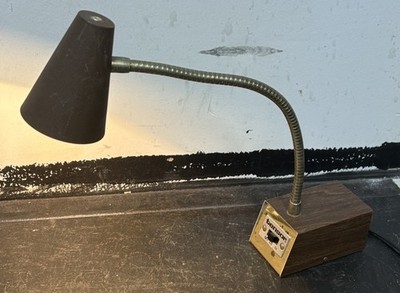 Tensor Desk Gooseneck  Lamp Rare Midcentury Modern Made in USA Pixar 70s Boho