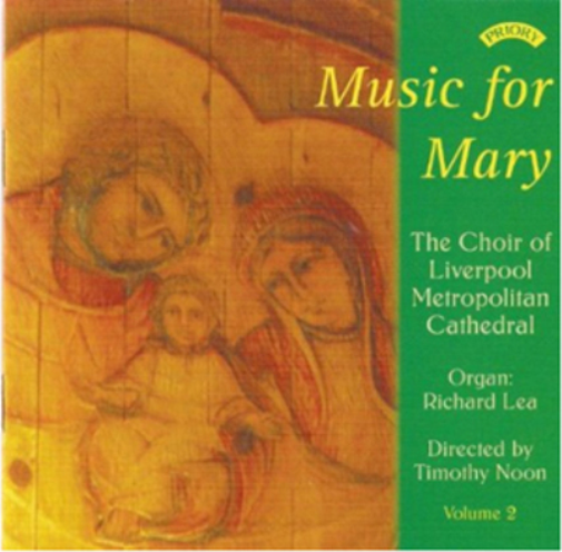 Music for Mary Vol 2 CD Priory Records 2011 Release