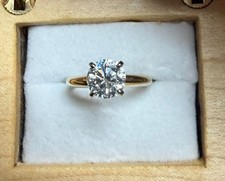 1.4 Carat Diamond Solitaire Engagement Ring