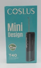 COSLUS T40 Mini Water Flosser for Travel Portable Compact Design NEW SEALED