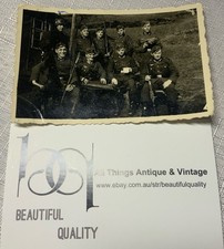 WEHRMACHT HEER ARMY SOLDIERS WW2 German Military photo 9cm X 6cm