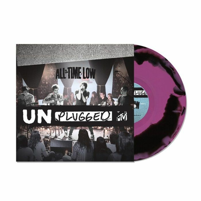ALL TIME LOW - MTV Unplugged - black & purple swirl vinyl LP (indie exclusive)