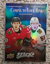 2025-26 Upper Deck MVP Coming To Your Rink Connor Bedard, Tyler Bertuzzi #CR-6