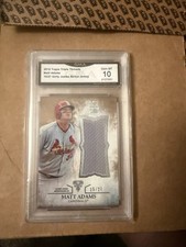 2015 Topps Triple Threads - Unity Single Jumbo Relics Matt Adams #UJR-MAS Sepia