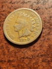 1870 Indian Head Copper Cent, key date Philadelphia     inv06    p107