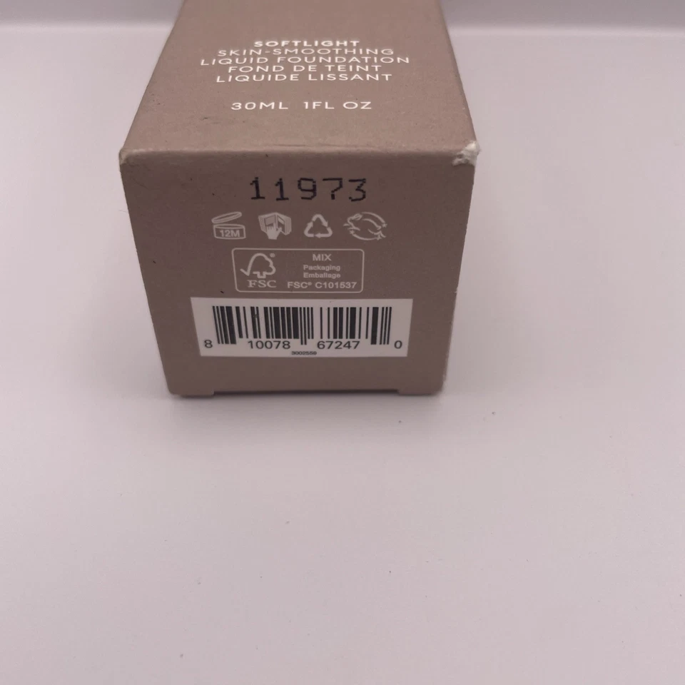 Rose Inc Softlight Skin Smoothing Foundation 24W Medium-Deep Warm 1 oz NIB - Image 3 of 4