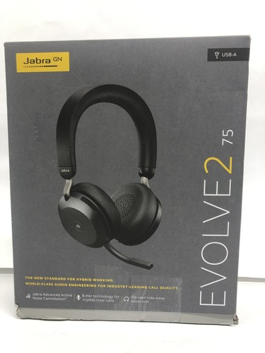 Jabra Evolve2 75 Link380a MS Stereo Black HSC150W