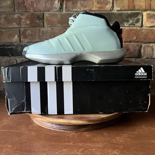Adidas Crazy 1 Playoffs Kobe Bryant PE Black G99417 Men's 11 Ice Blue 2013 - Picture 9 of 24