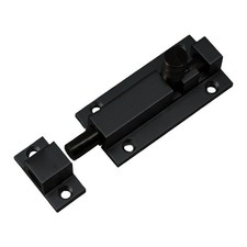 Bolt Latch Slide Lock Stainless Steel with Mounting Screws for Home Use