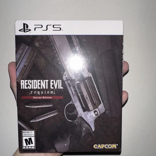 Resident Evil Requiem Deluxe Edition Steelbook PS5 NEW Sealed Capcom 2026