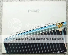 DAIMLER Six & Double Six Car Sales Brochure 1996  Ref JLD/10/01/02/96