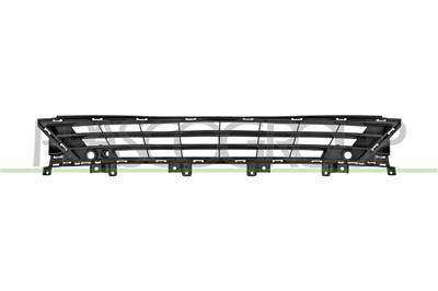 Grille centrale avant premium finition noire pour Astra K Facelift avec PDC
