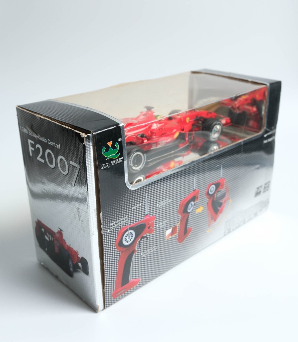 V 1:24 X.Q TOYS FERRARI F1 2007 CAR 5 RC OFFICIAL PRODUCT BOXED