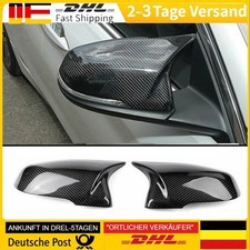 2x Carbon Fiber Style Spiegelkappen Geh�use F�r BMW F20 F21 F22 F30 F31 F33 F32